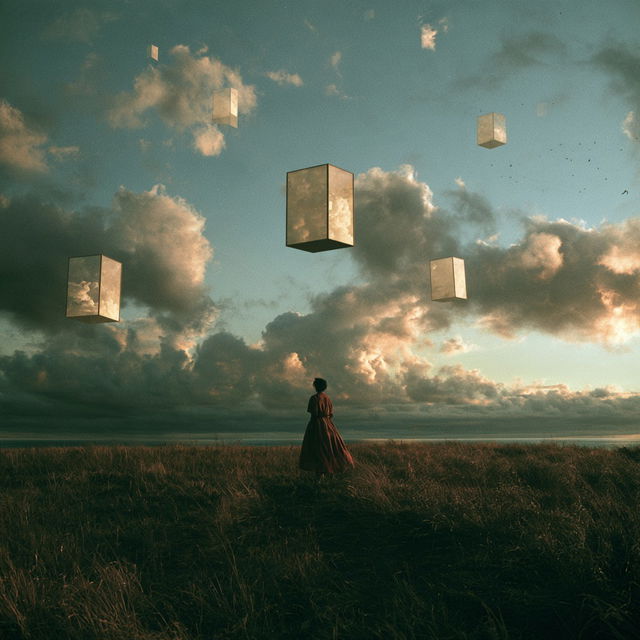 Michael Vincent Manalo style, Midjourney V8.2, render 1 of 4
