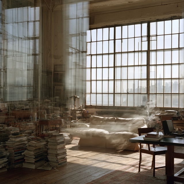 Michael Wesely style, Midjourney V8.2, render 2 of 4