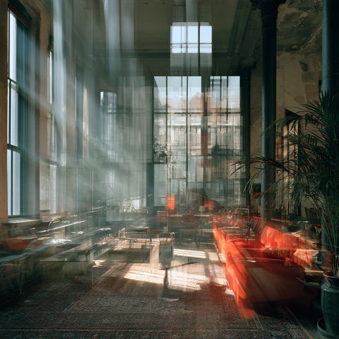Michael Wesely style (Photographers), Midjourney V8.2
