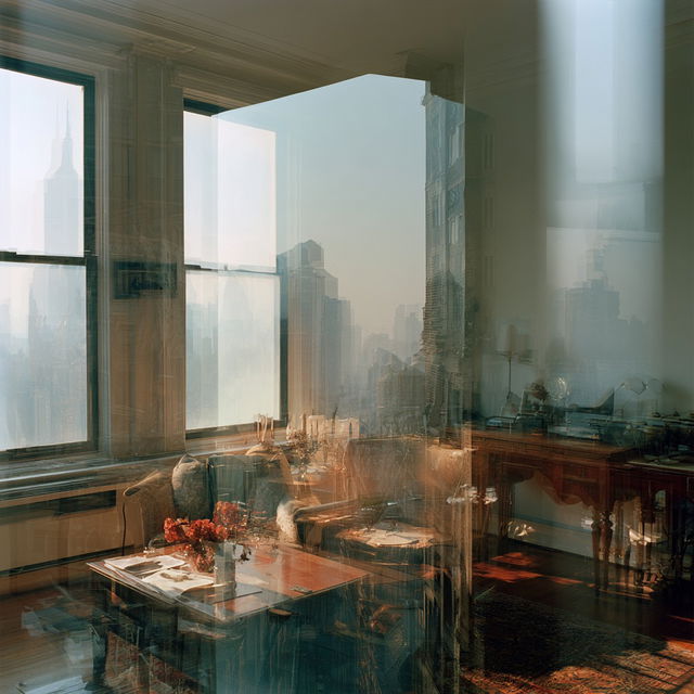 Michael Wesely style, Midjourney V8.2, render 3 of 4