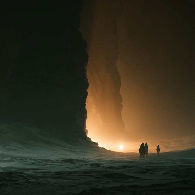 Michal Karcz style, Midjourney V8.2, render 2 of 4