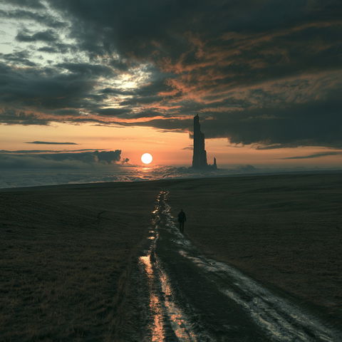 Michal Karcz style (Illustrators), Midjourney V8.2