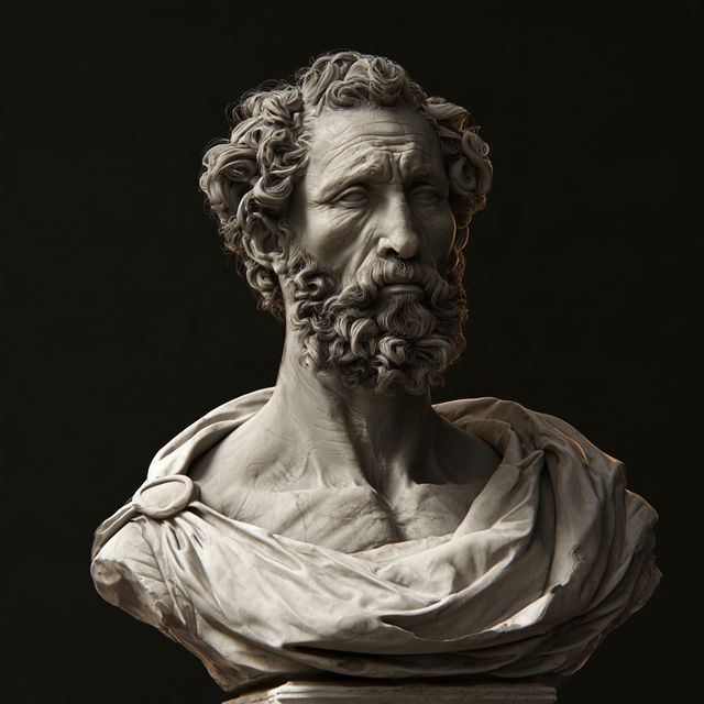 Michelangelo style, Midjourney V8.2, render 4 of 4