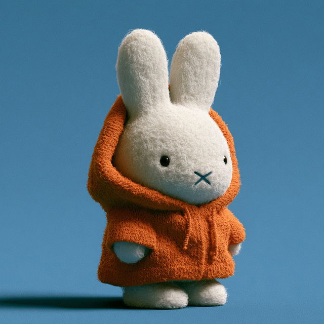 Miffy style, Midjourney V8.2, render 4 of 4