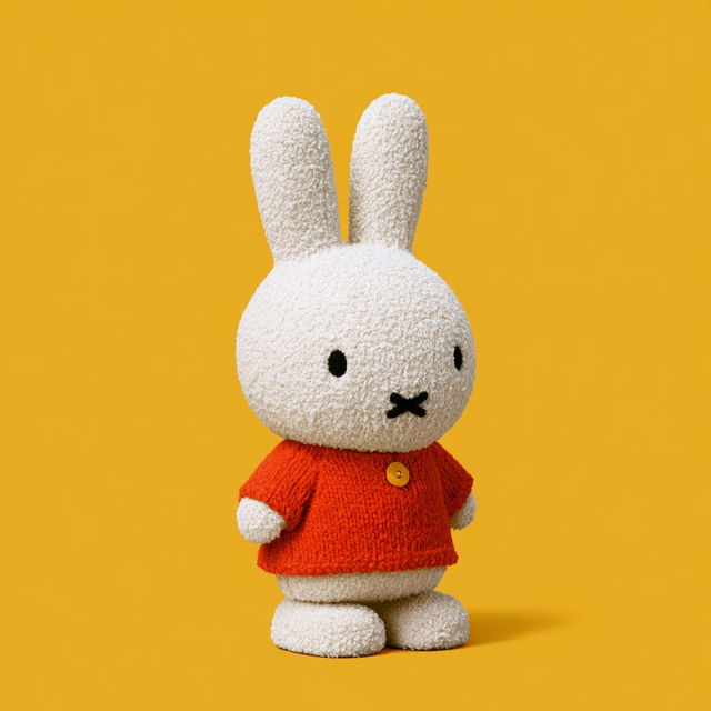 Miffy style, Midjourney V8.2, render 3 of 4