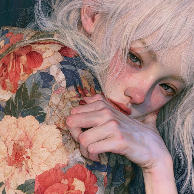 Miho Hirano style, Midjourney V8.2, render 2 of 4