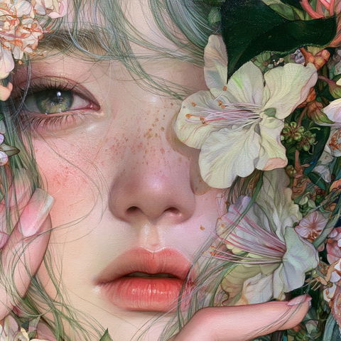 Miho Hirano style (Painters), Midjourney V8.2