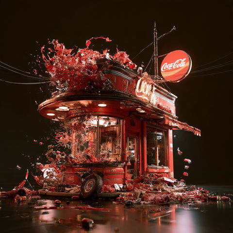 Mike Campau style (Various), Midjourney V8.2