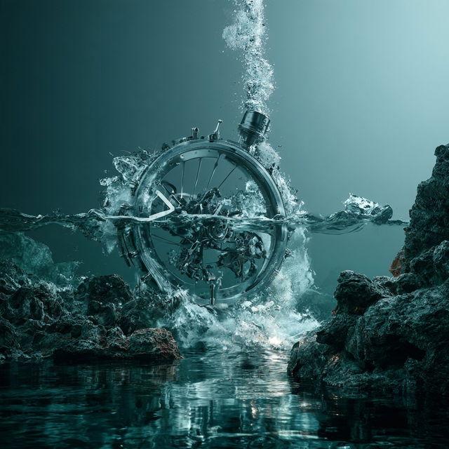 Mike Campau style, Midjourney V8.2, render 4 of 4