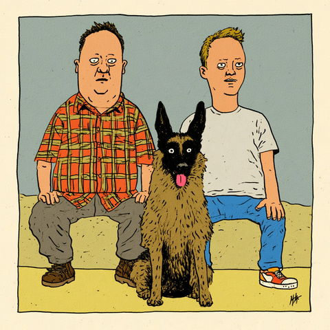 Mike Judge style (Illustrators), Midjourney V8.2