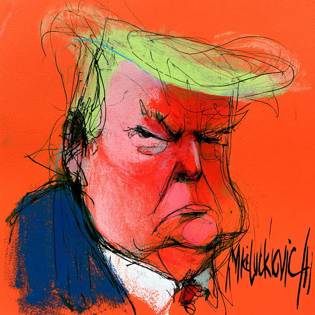 Mike Luckovich style, Midjourney V8.2, render 4 of 4