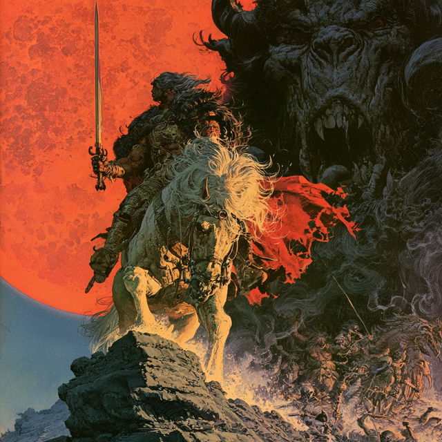 Mike Ploog style, Midjourney V8.2, render 2 of 4