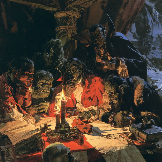 Mike Ploog style, Midjourney V8.2, render 3 of 4
