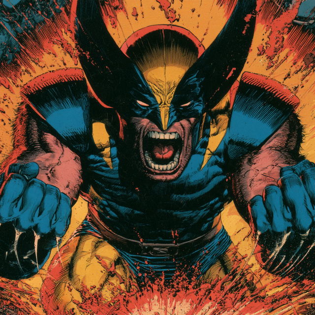 Mike Zeck style, Midjourney V8.2, render 1 of 4