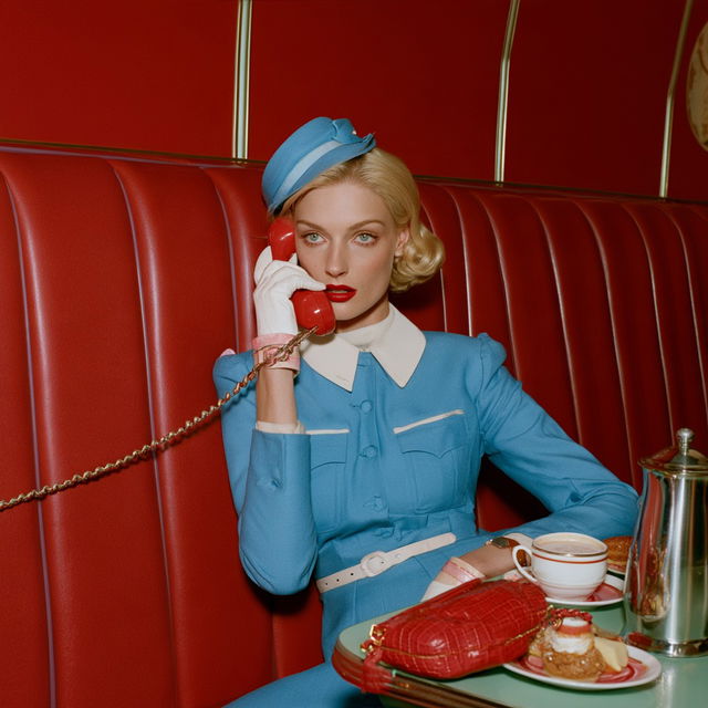 Miles Aldridge style, Midjourney V8.2, render 4 of 4