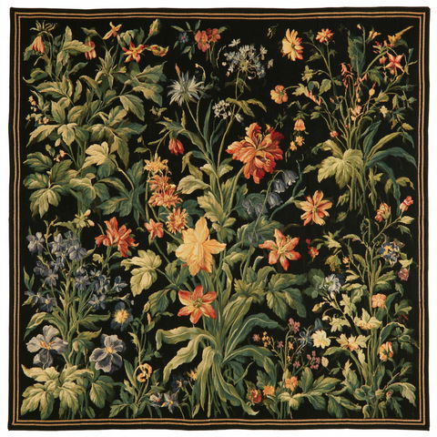 Millefleurs tapestry style (Techniques), Midjourney V8.2