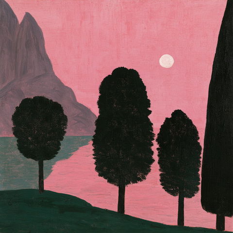 Milton Avery style (Painters), Midjourney V8.2