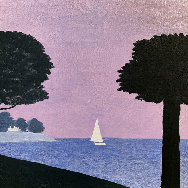 Milton Avery style, Midjourney V8.2, render 3 of 4