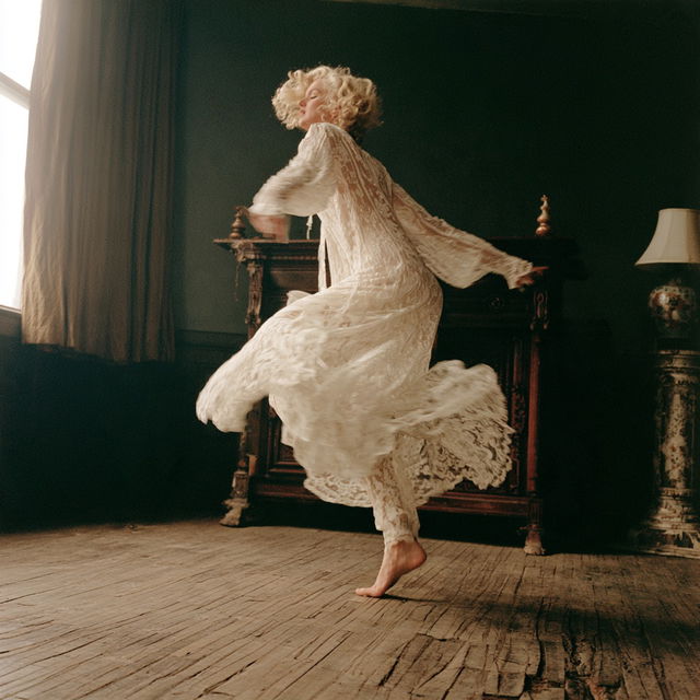 Milton H. Greene style, Midjourney V8.2, render 1 of 4