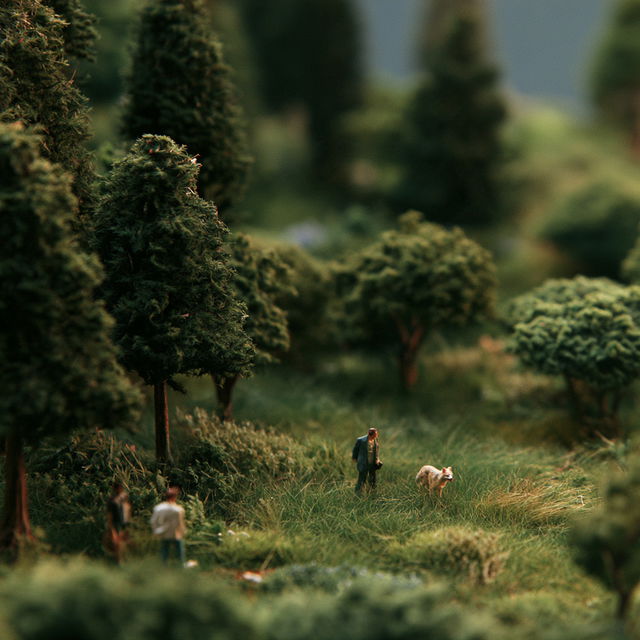 Miniature scale style, Midjourney V8.2, render 3 of 4