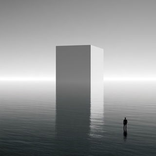 Minimalism style, Midjourney V8.2, render 3 of 4