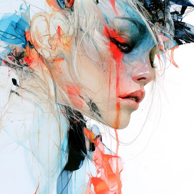 Minjae Lee style, Midjourney V8.2, render 1 of 4