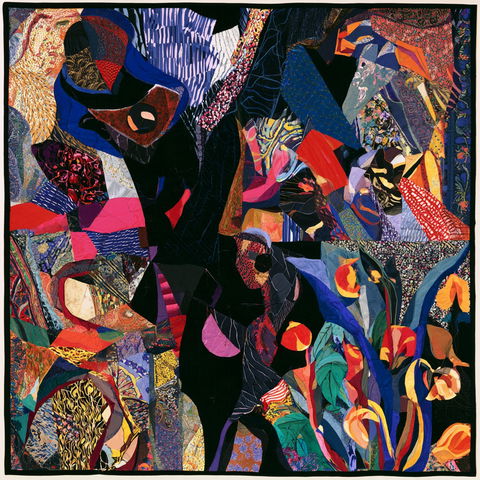 Miriam Schapiro style (Painters), Midjourney V8.2