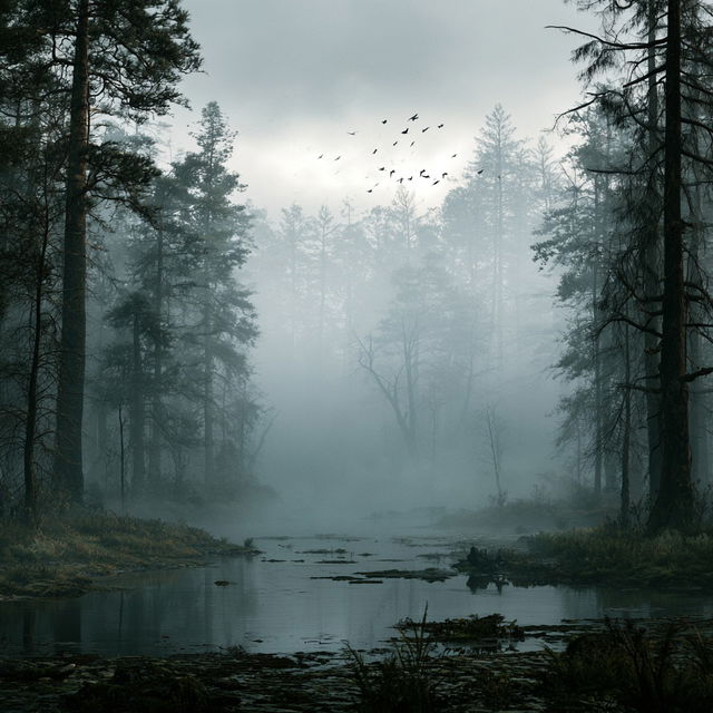 Misty style, Midjourney V8.2, render 1 of 4