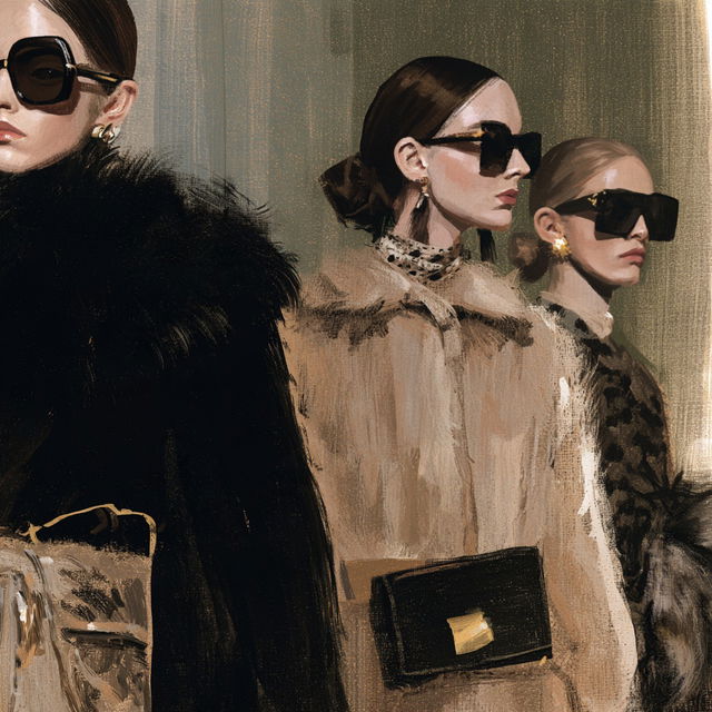 Miuccia Prada style, Midjourney V8.2, render 1 of 4