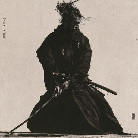 Miyamoto Musashi style (Titles), Midjourney V8.2