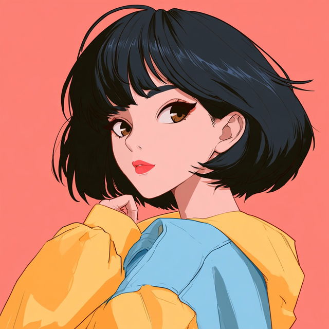 Moe anime style style, Midjourney V8.2, render 4 of 4