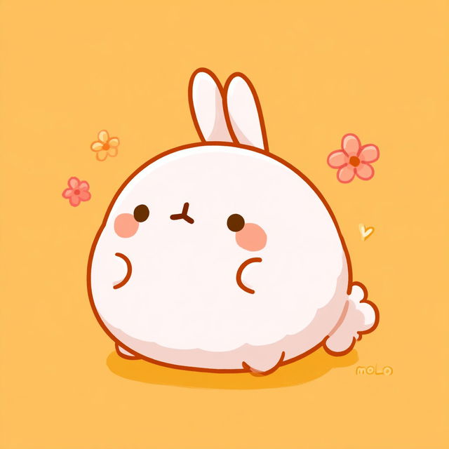 Molang style, Midjourney V8.2, render 1 of 4