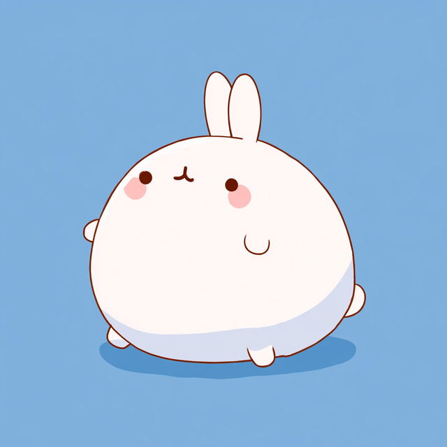 Molang style, Midjourney V8.2, render 4 of 4
