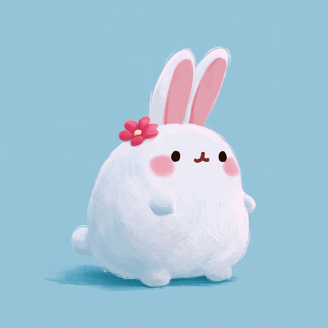Molang style, Midjourney V8.2, render 3 of 4