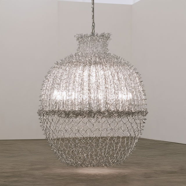Mona Hatoum style, Midjourney V8.2, render 3 of 4