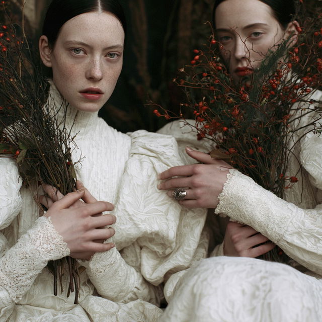 Monia Merlo style, Midjourney V8.2, render 3 of 4