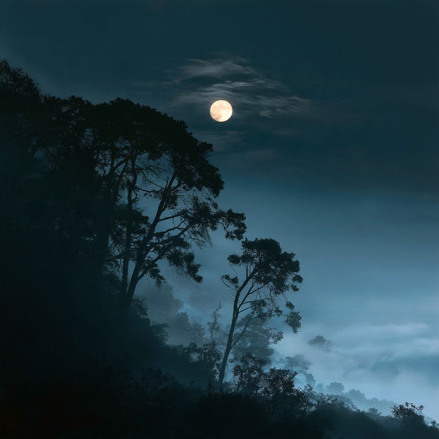 Moonlit style, Midjourney V8.2, render 2 of 4