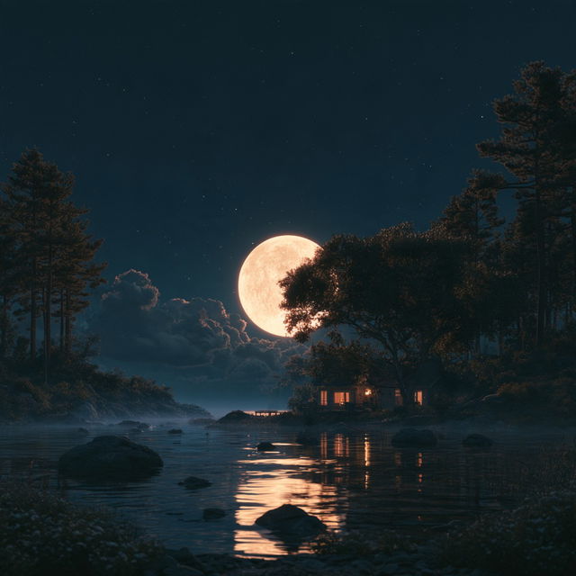 Moonlit style, Midjourney V8.2, render 3 of 4