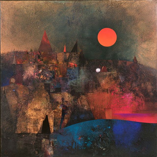 Mordecai Ardon style, Midjourney V8.2, render 3 of 4