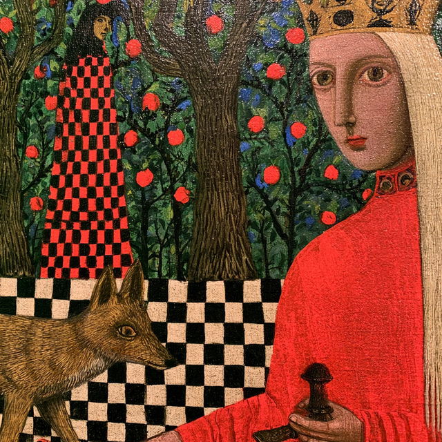 Morris Hirshfield style, Midjourney V8.2, render 4 of 4