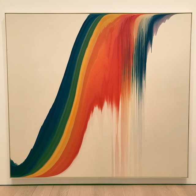 Morris Louis style, Midjourney V8.2, render 2 of 4