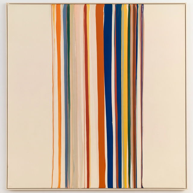 Morris Louis style, Midjourney V8.2, render 3 of 4