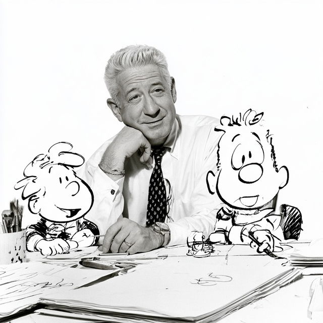 Mort Walker style, Midjourney V8.2, render 2 of 4