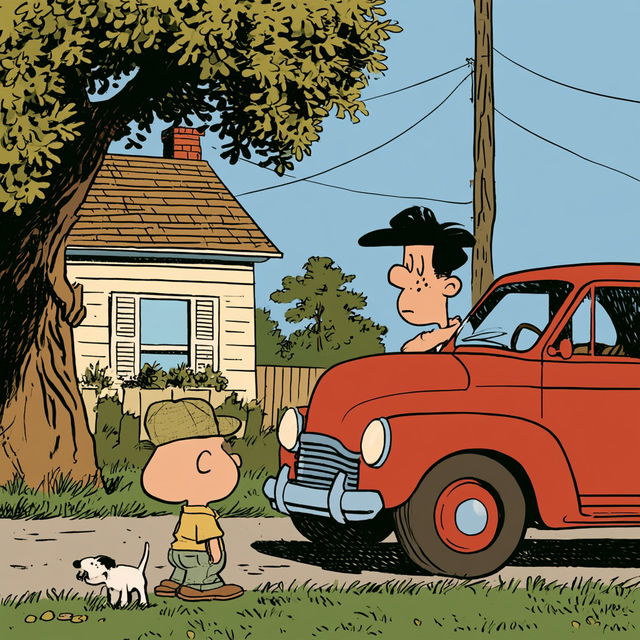 Mort Walker style, Midjourney V8.2, render 4 of 4