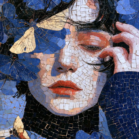 Mosaic style (Techniques), Midjourney V8.2