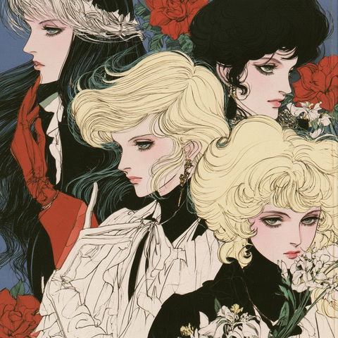 Moto Hagio style (Illustrators), Midjourney V8.2