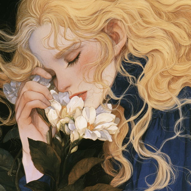 Moto Hagio style, Midjourney V8.2, render 3 of 4