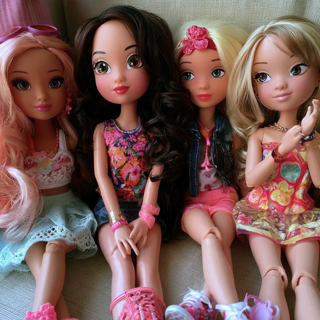 Moxie Girlz style, Midjourney V8.2, render 1 of 4