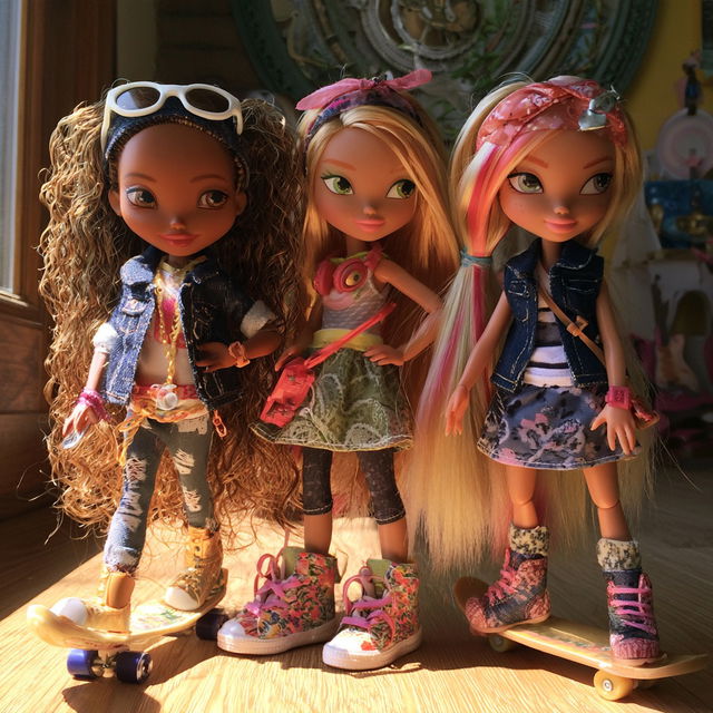 Moxie Girlz style, Midjourney V8.2, render 3 of 4