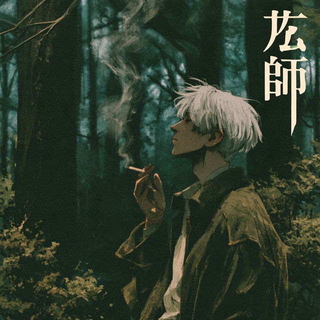 Mushishi style, Midjourney V8.2, render 2 of 4